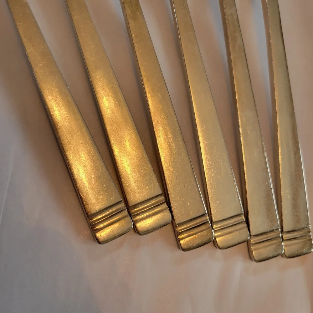 Mappin & Webb Silverplate Flatware Vintage (18ct) Lg & Sm Forks, Spoons 1930s?